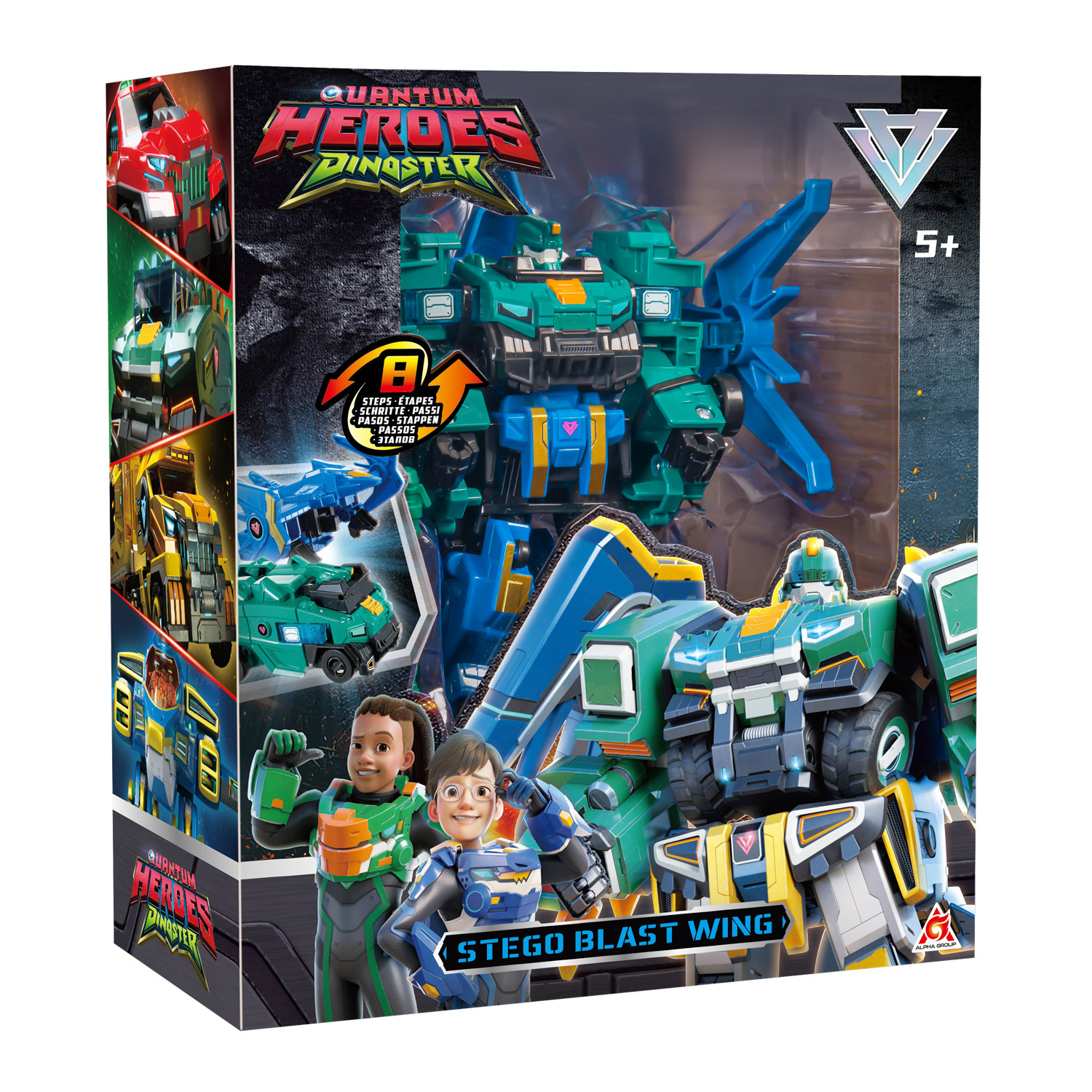 Трансформер 2-в-1 Стего Бласт Винг фото